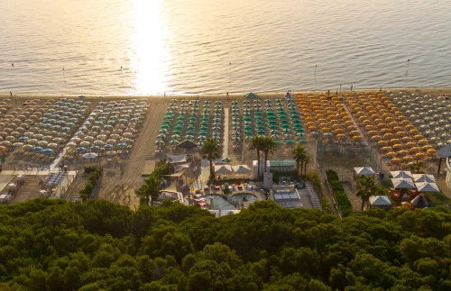 Hotel in Alba Adriatica mit Privatstrand 